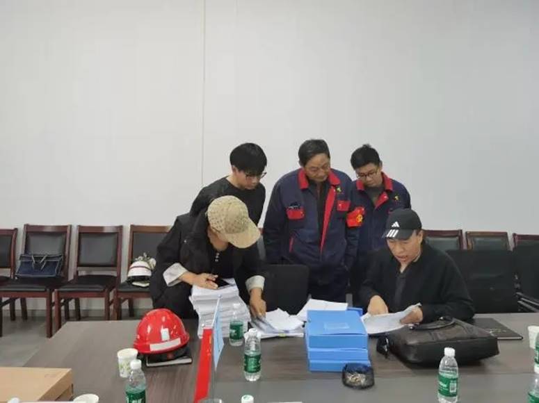 赤峰金通二期電解項目部順利通過赤峰市高新區(qū)國慶節(jié)前安全、質(zhì)量...