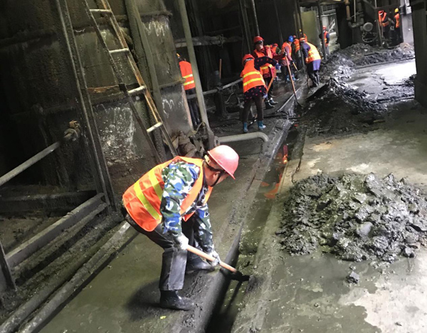 冬瓜山銅礦5S隱患整改工程地面清理完成  冬瓜山銅礦5S隱患整改工程地面清理完成