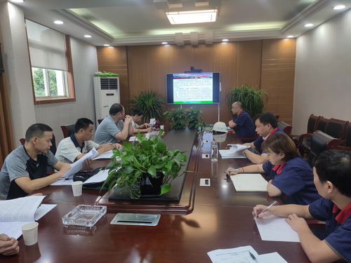 集團公司到公司開展二季度安全環(huán)保綜合大檢查