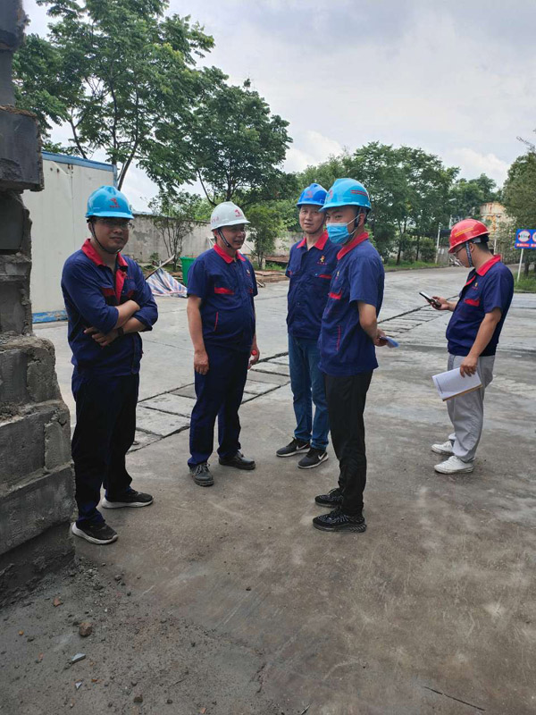 公司開展二季度安環(huán)、消防、防汛綜合大檢查